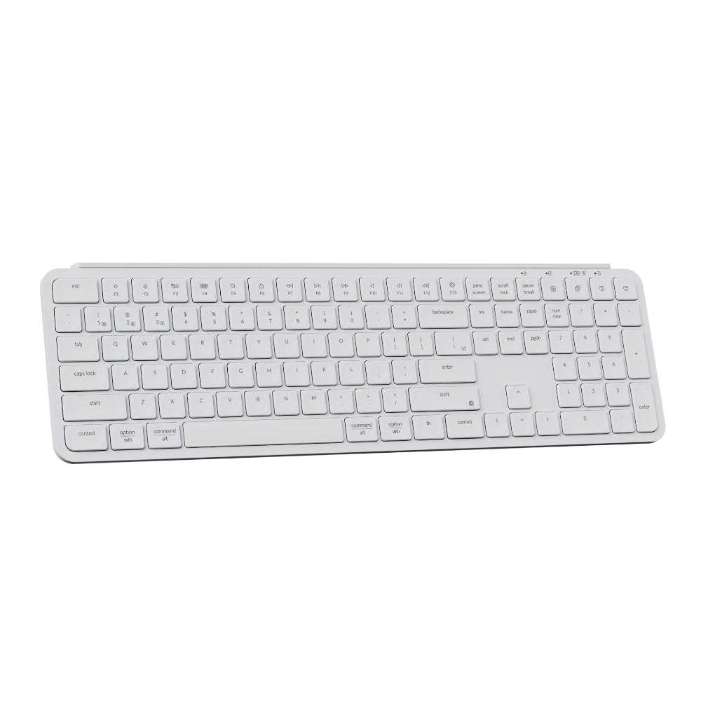 Keychron B6 Pro Ultra-Slim 100% Wireless Keyboard  Ivory White