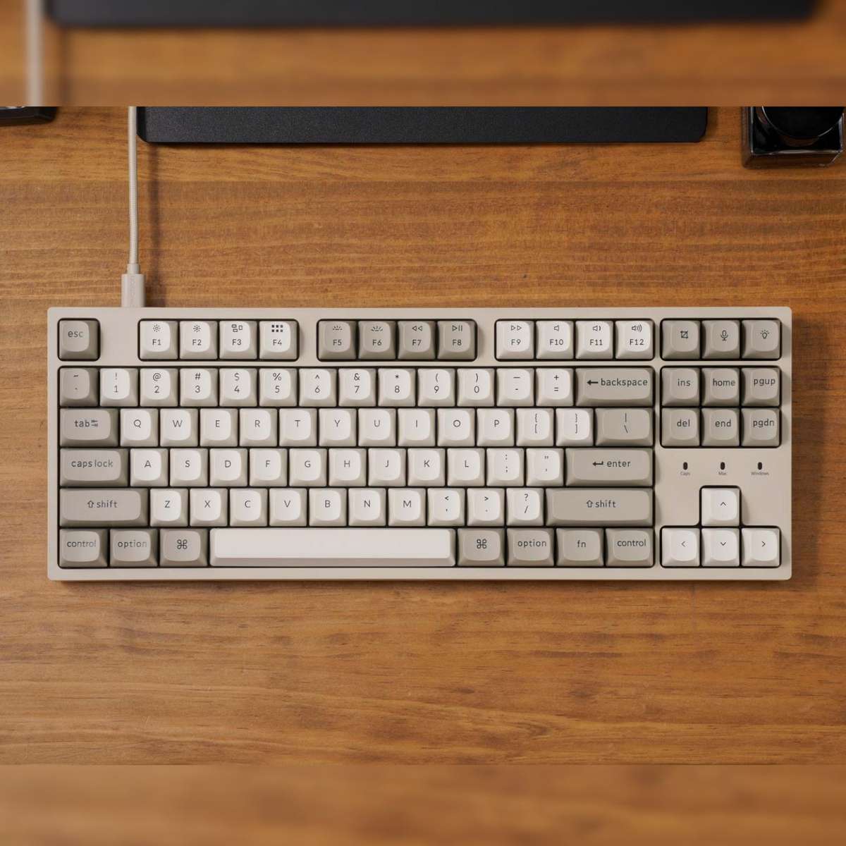 Keychron C1 Pro 8K 80% Super Red Hot-swappable RGB Wired Mechanical Keyboard