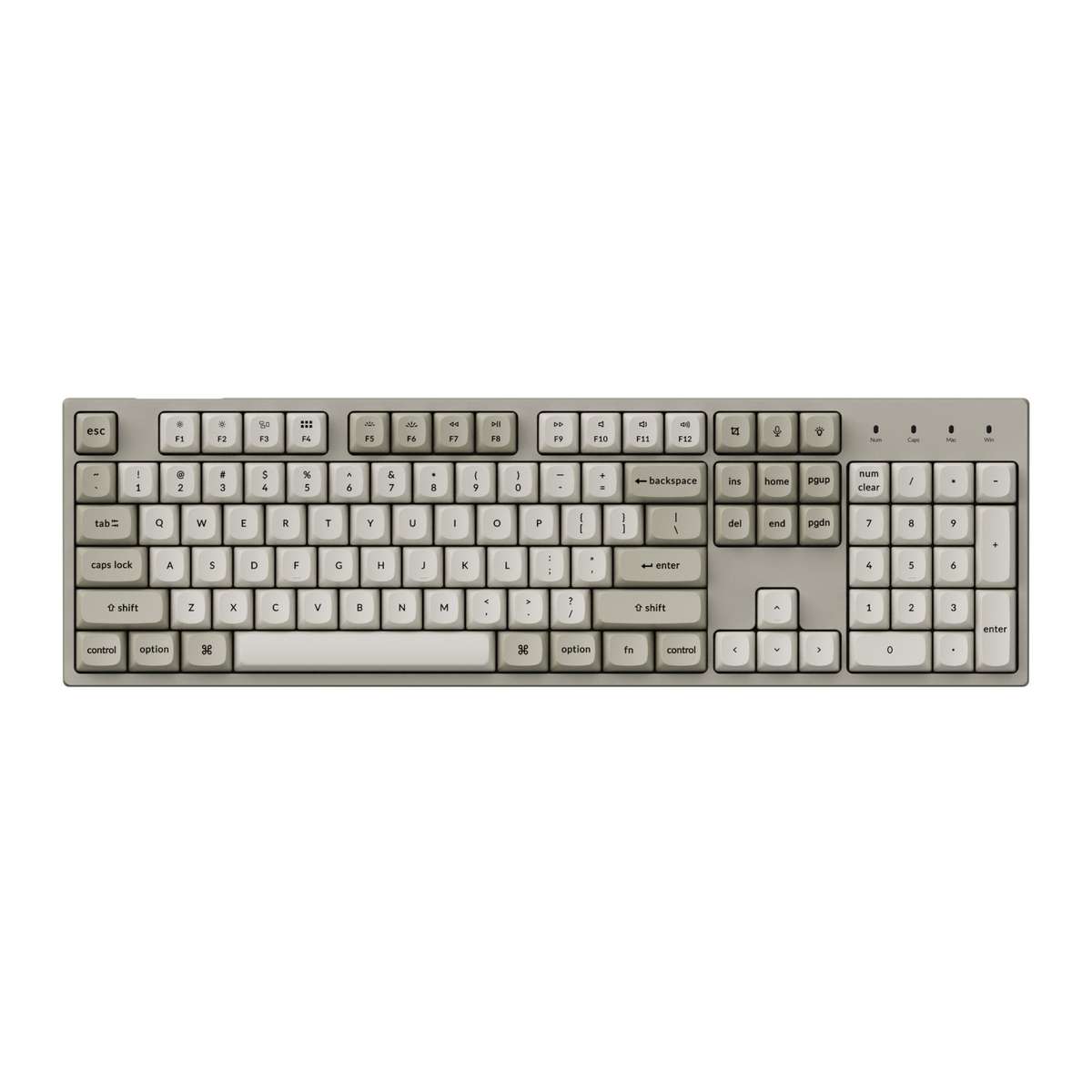Keychron C2 Pro 100% 8K Super Red Switch Hot-Swap RGB Wired Custom Mechanical Keyboard