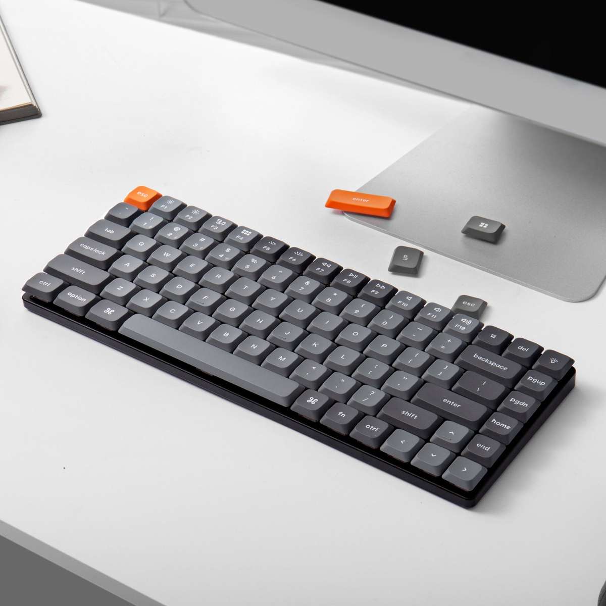 Keychron K3 Max QMK/VIA Wireless 75% Custom Mechanical Keyboard | RED Switches