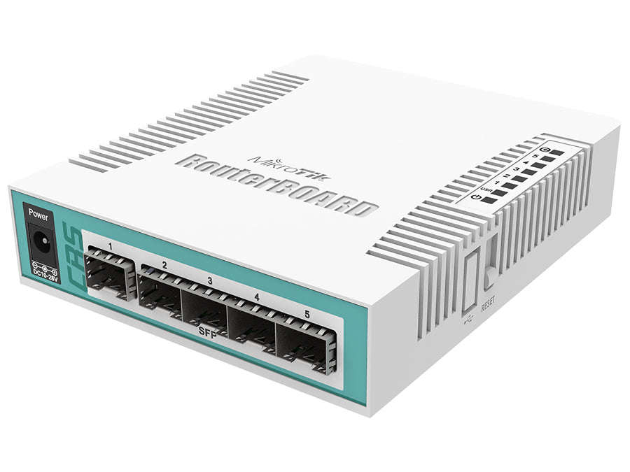 MikroTik Cloud Router Switch 5 Port SFP 1 PoE/SFP Port