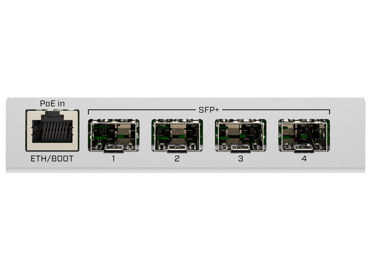 MikroTik Cloud Router Switch 4 Port SFP+ with PoE Input