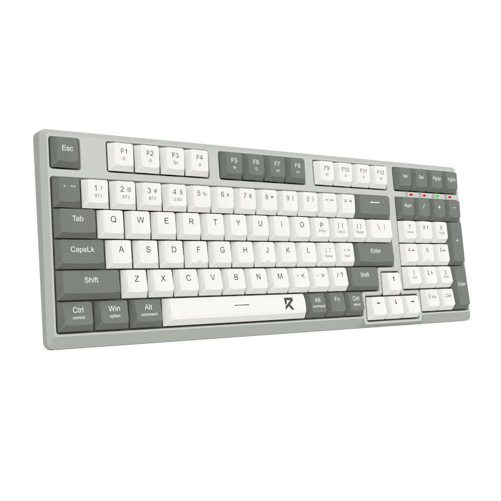 REDRAGON KB SCISSOR KEY 2.4G BT WRS BKWT