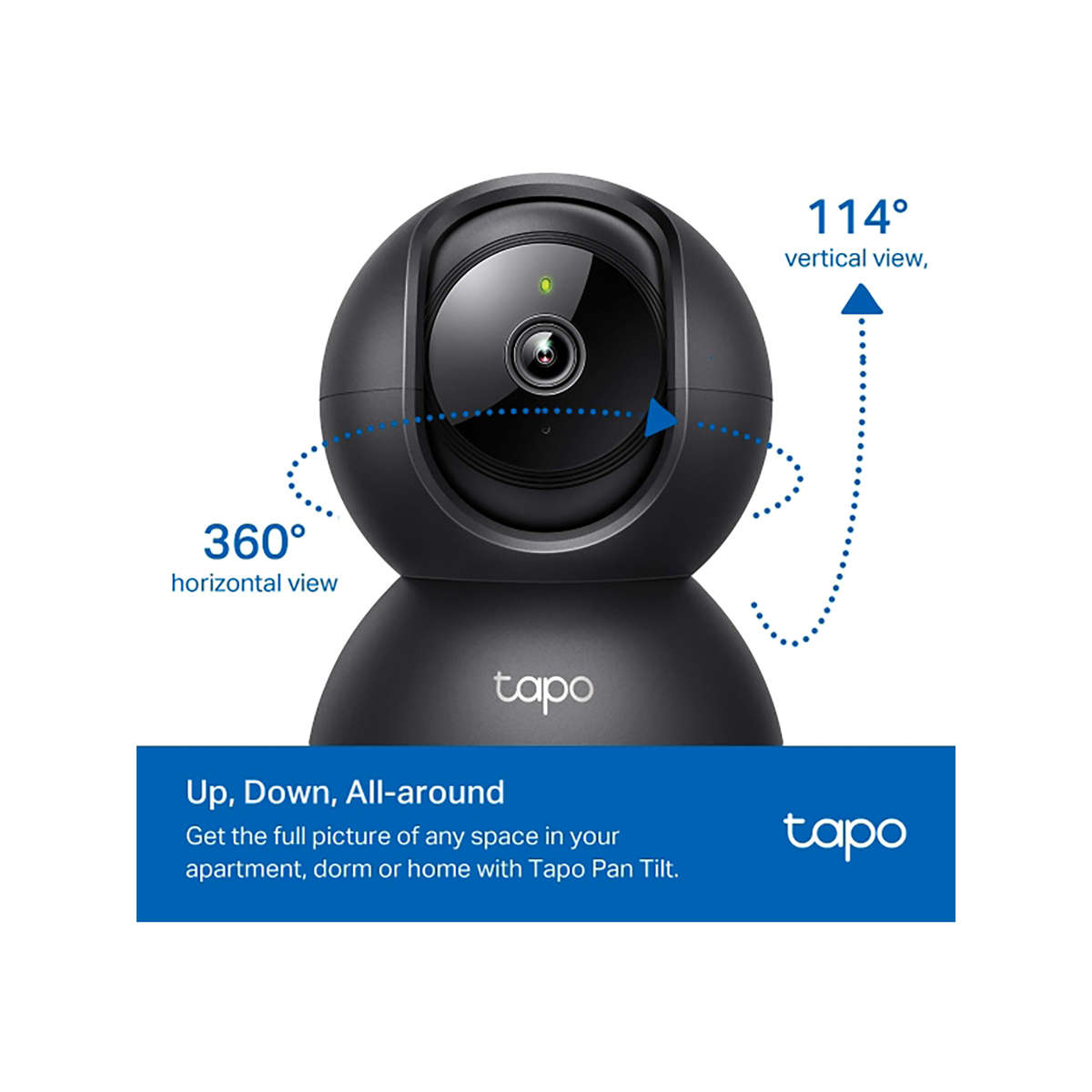 TP-Link TAPO C201 Pan/Tilt Home Security Wi-Fi Camera