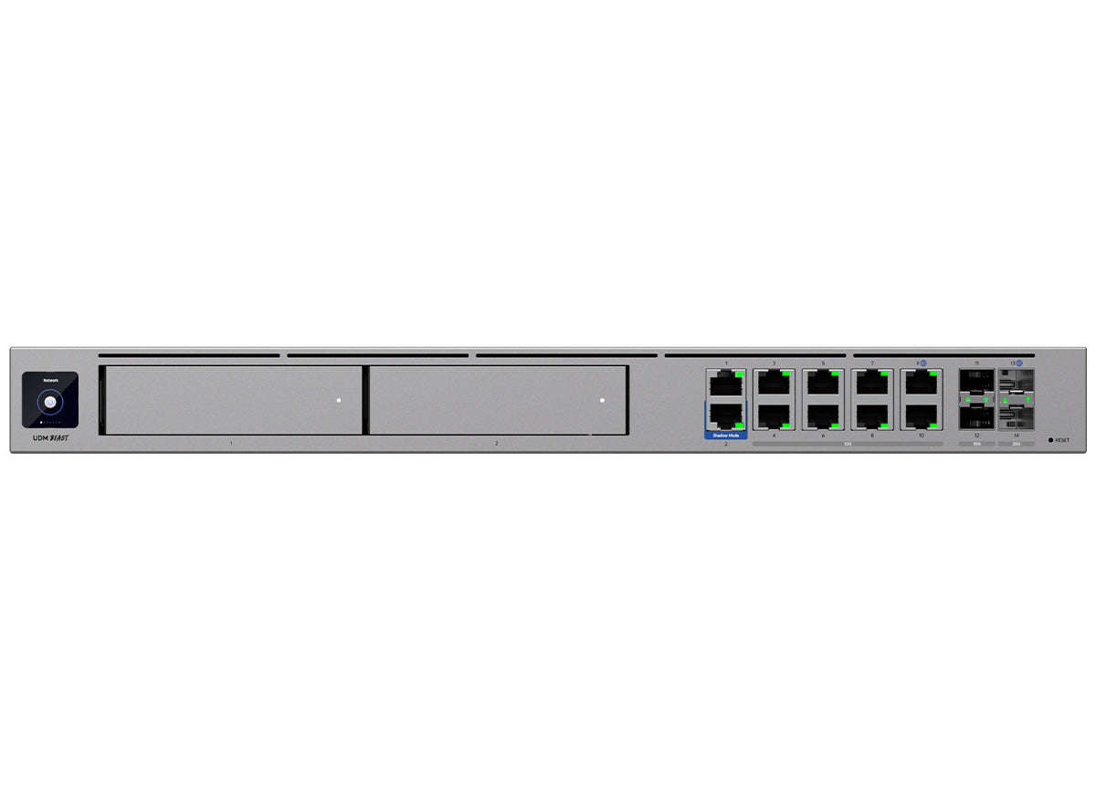 Ubiquiti UniFi Dream Machine Beast 8 x 10G Ethernet 2SFP28 2SFP+