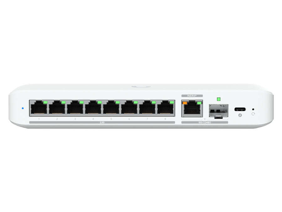 Ubiquiti UniFi Flex 2.5G 8 Port 2.5G with 10G Combo Uplink
