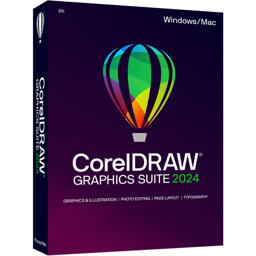 CorelDRAW Graphics Suite 2024 (Windows/Mac) - Lifetime - EDU