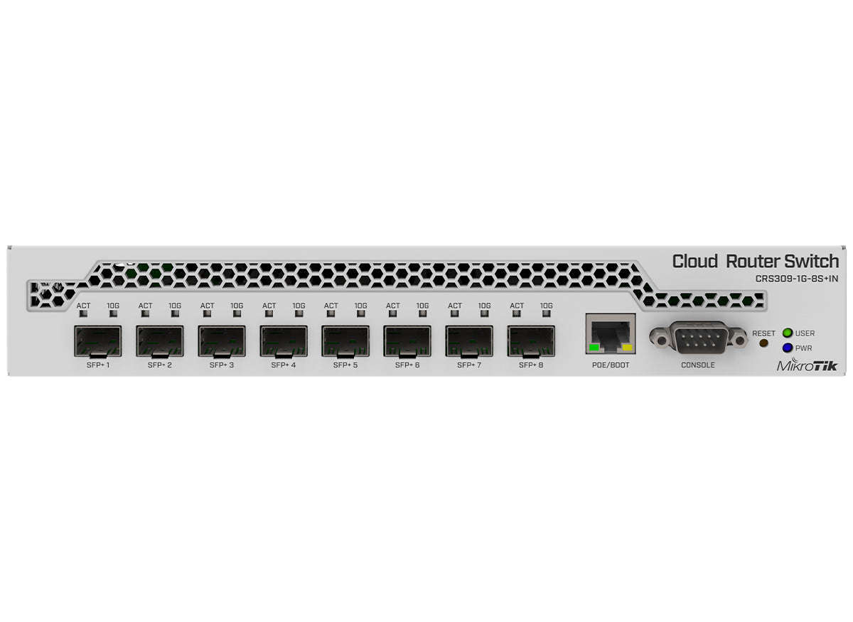 MikroTik Cloud Router Switch 16 Port with 8 PoE 150W 2SFP+ WiFi 6