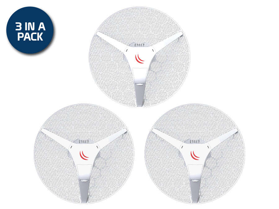 MikroTik LHG 5 Tripack 24.5dBi PtP CPE