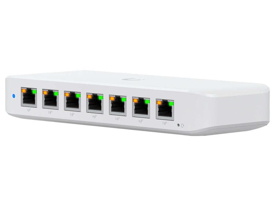 Ubiquiti UniFi Switch Ultra 8 Port Gigabit 1PoE Input 7 PoE Out