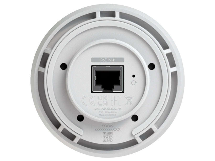 Ubiquiti UniFi Protect G6 Bullet 8MP White IP Camera