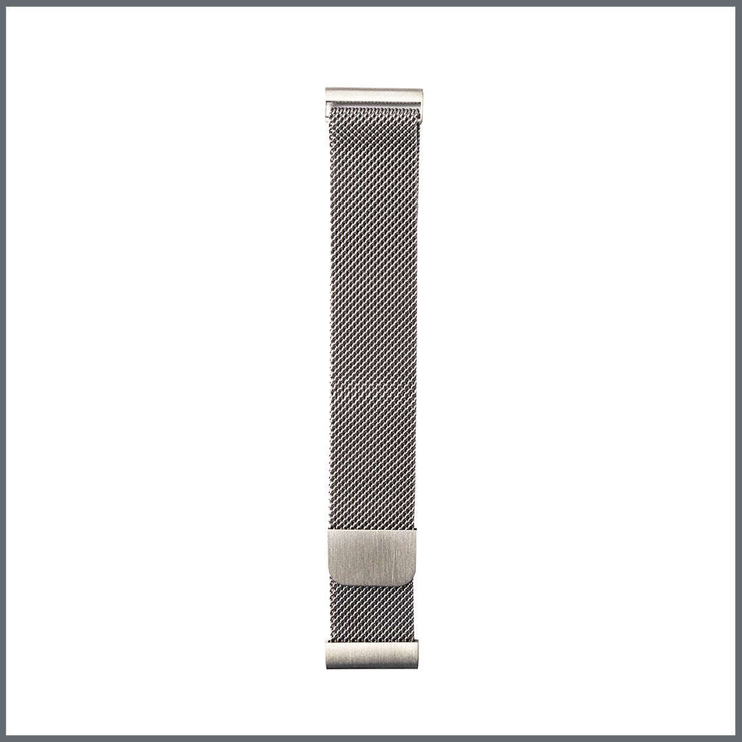 Quick Release Strap - Mesh Loop - Silver - 20mm