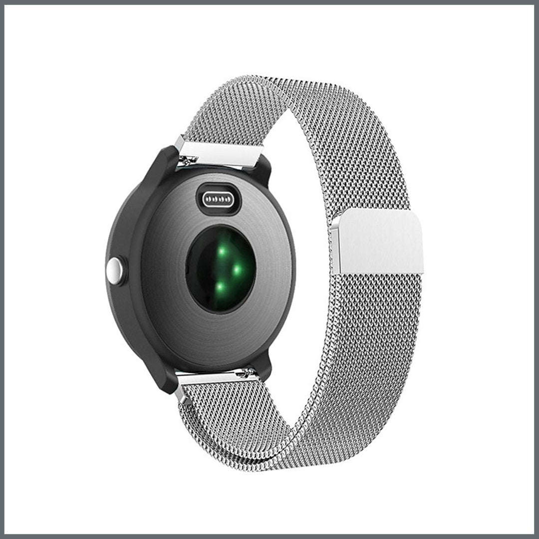 Quick Release Strap - Mesh Loop - Silver - 20mm