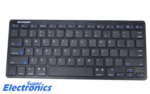 Bluetooth Keyboard Ultra Slim for iOS Android Windows Mac OS PC Tablet Smartphone