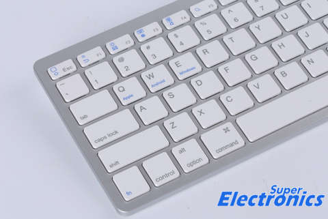 Bluetooth Keyboard Ultra Slim for iOS Android Windows Mac OS PC Tablet Smartphone