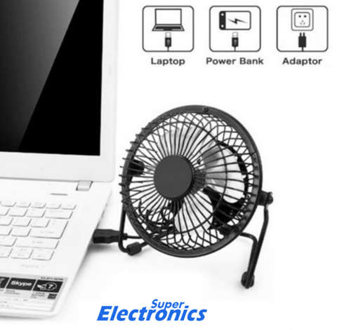 4 inch Portable Personal Cooling USB Mini Fans