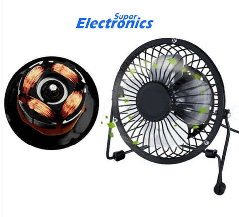 4 inch Portable Personal Cooling USB Mini Fans