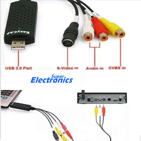 USB Video Capture DVR Device Easy Capture