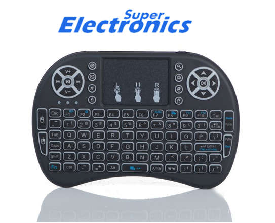 Mini Wireless Keyboard LED Backlit Air Mouse For Smart TV Google Android TV Box