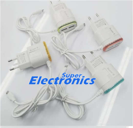 Fast Charger -  Micro USB - green