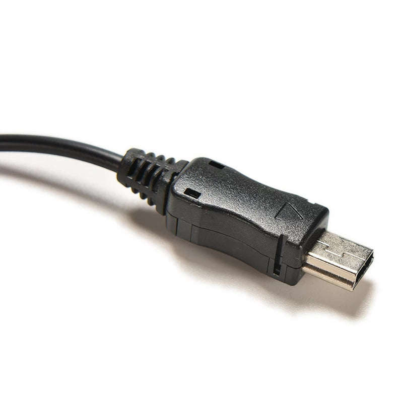 Mini USB Male to Female 3.5mm Audio Jack Cable Cord Adapter Headphone Jack Plug