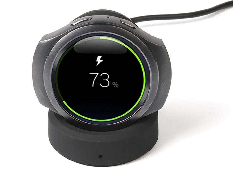 Wireless Fast Charger Base For Samsung Gear S3/S2 Frontier Watch Charging cable For Samsung Galax...
