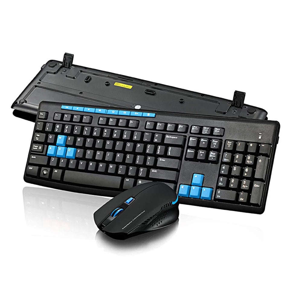 HK3800 2.4G Wireless Gaming Keyboard Mouse Set Combo
