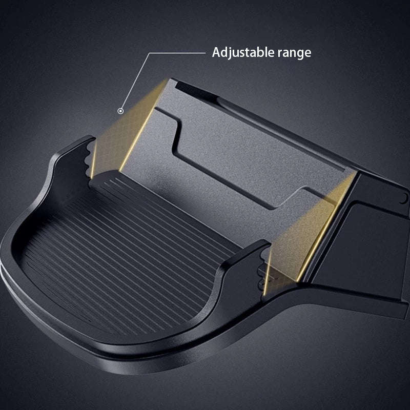 Auto Dashboard Car Parking Plate Hidden Number Telephone Support Stand