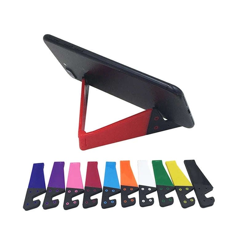 V-Type Folding 9.7 inch Phone Tablet Holder adjustable angle Desktop Tablet Phone Stand
