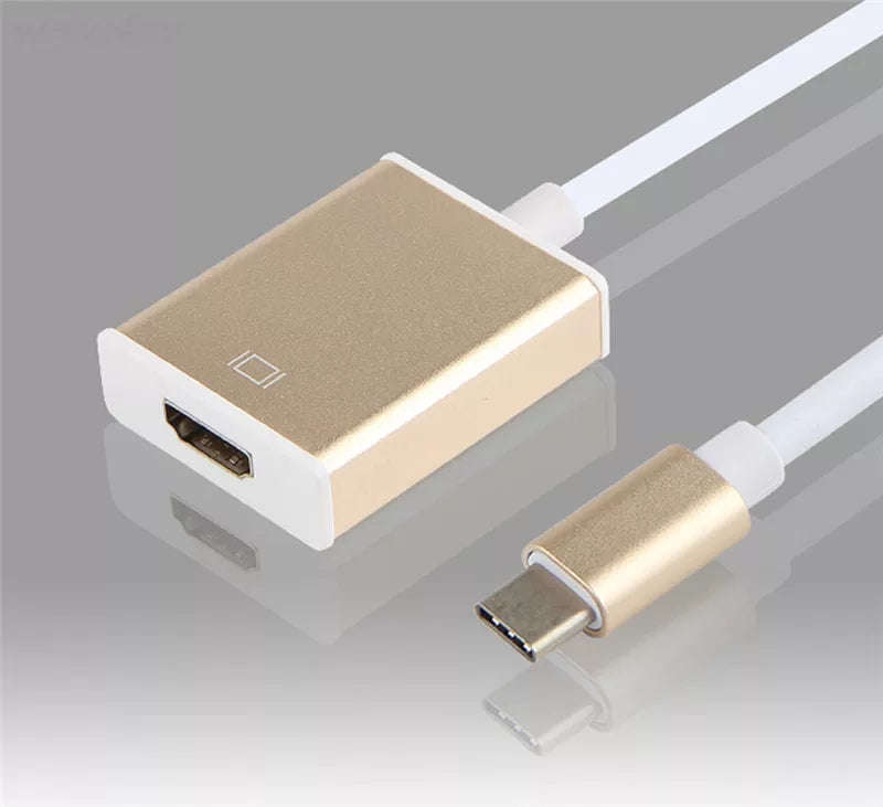 USB-C Type C USB 3.1 TYPE-C Male TO HDMI Female 4K 10Gbps HDTV TYPE C to HDMI Adapter