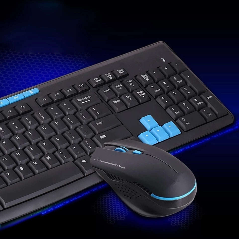 HK3800 2.4G Wireless Gaming Keyboard Mouse Set Combo