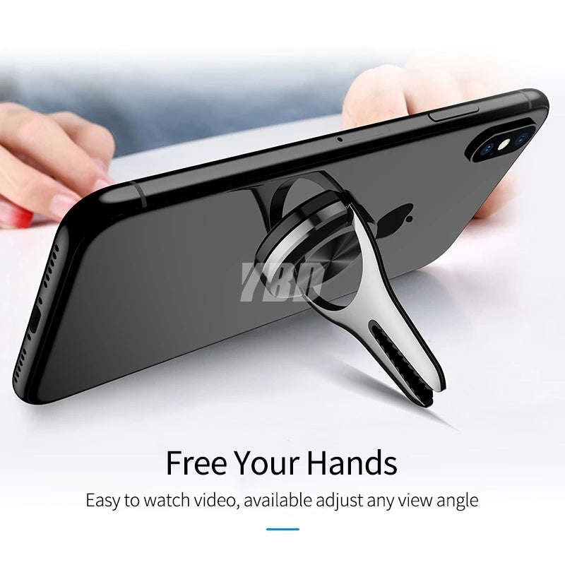 360 Degree Mobile Phone Holder Car Air Vent Grip Mount Stand