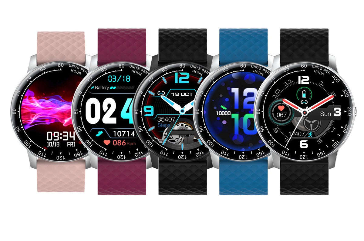 H30 Smart Watch IP68 Waterproof Heart Rate  Reminder Motion Tracking Sleep Analysis Smart... - Black