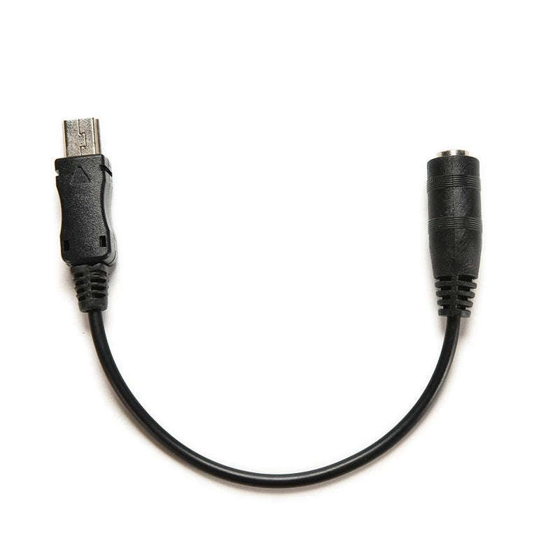 Mini USB Male to Female 3.5mm Audio Jack Cable Cord Adapter Headphone Jack Plug
