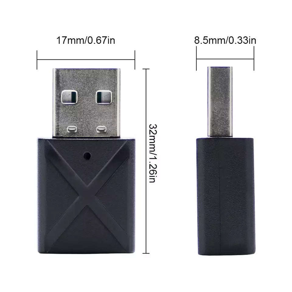 Bluetooth 5.0 Audio Receiver Transmitter Mini Stereo Bluetooth AUX RCA USB 3.5mm Jack For TV PC C...