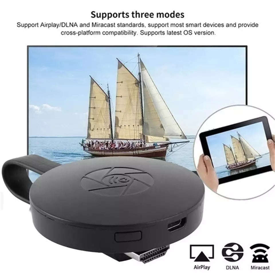 TV Android Sticks WiFi Wireless Display Dongle HDMI Adapter TV Receiver 1080P Airplay Dongle Mirr...