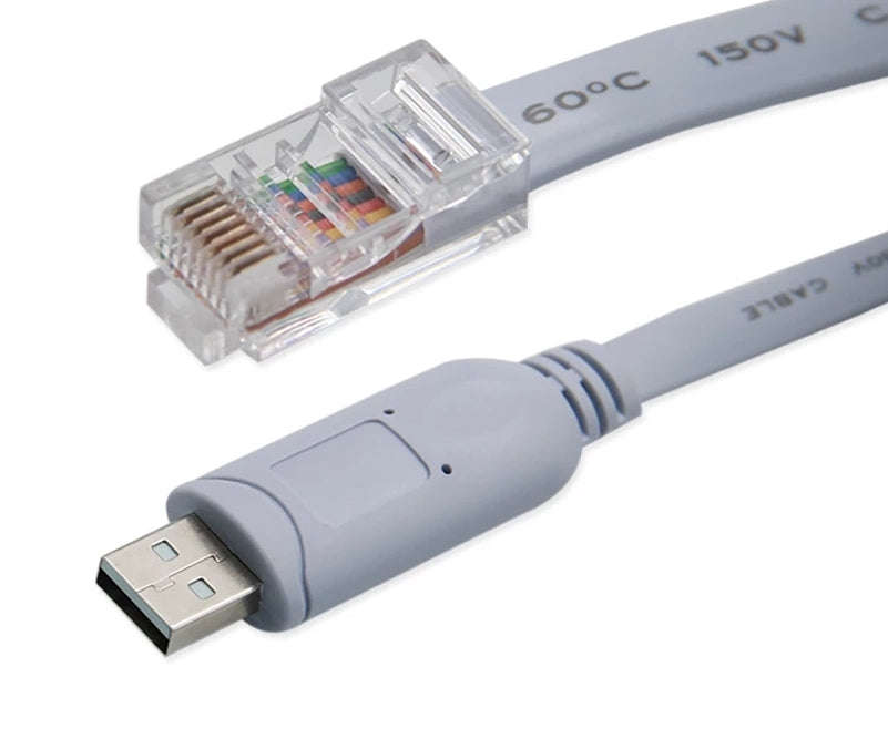 1.8M USB TO RJ45 Console Serial Console Cable Express Network Routers Cable