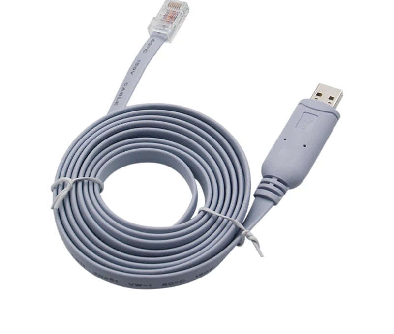 1.8M USB TO RJ45 Console Serial Console Cable Express Network Routers Cable