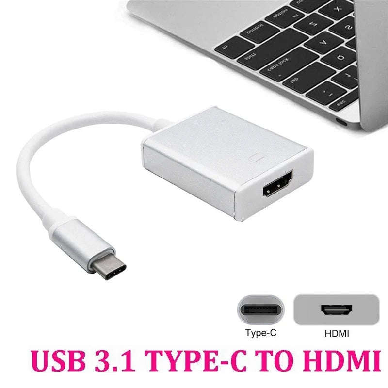 USB-C Type C USB 3.1 TYPE-C Male TO HDMI Female 4K 10Gbps HDTV TYPE C to HDMI Adapter