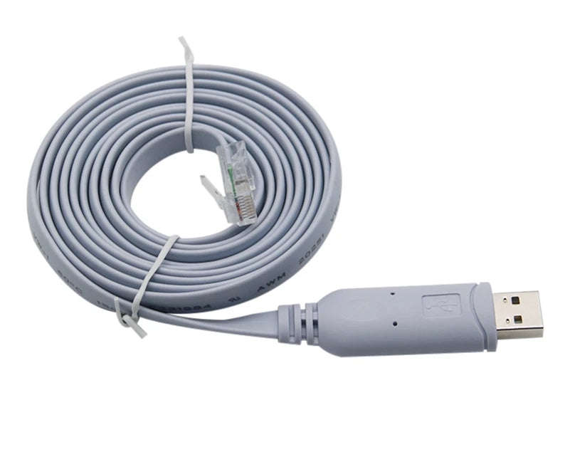 1.8M USB TO RJ45 Console Serial Console Cable Express Network Routers Cable