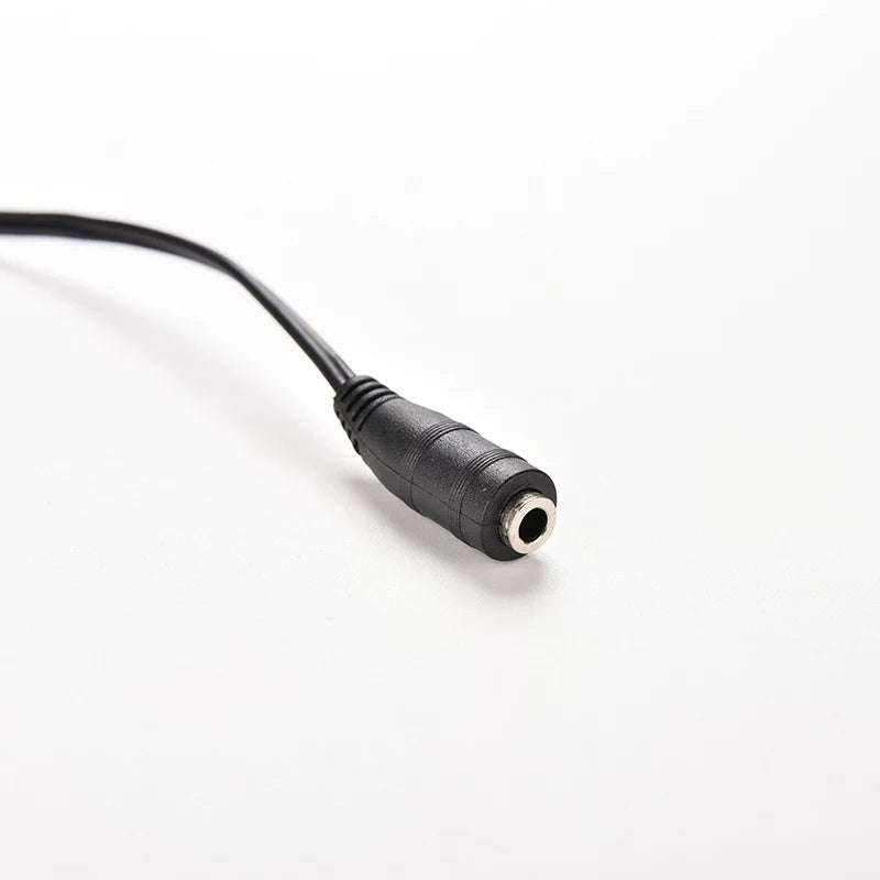 3.5mm Female Jack to Dual Male Plug Audio Stereo Headset Mic Splitter Cable