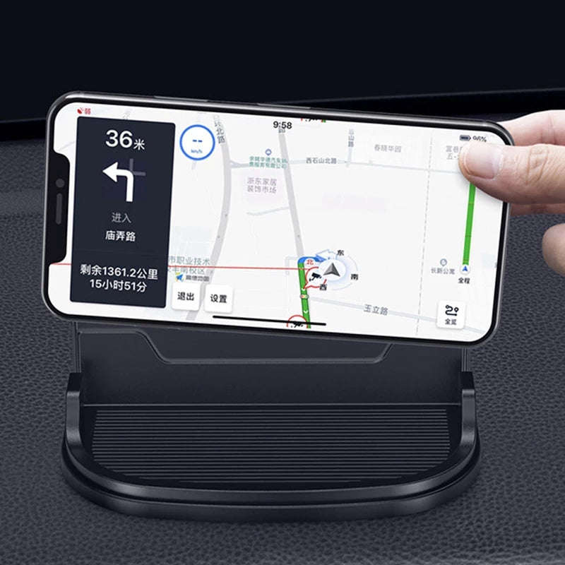 Auto Dashboard Car Parking Plate Hidden Number Telephone Support Stand