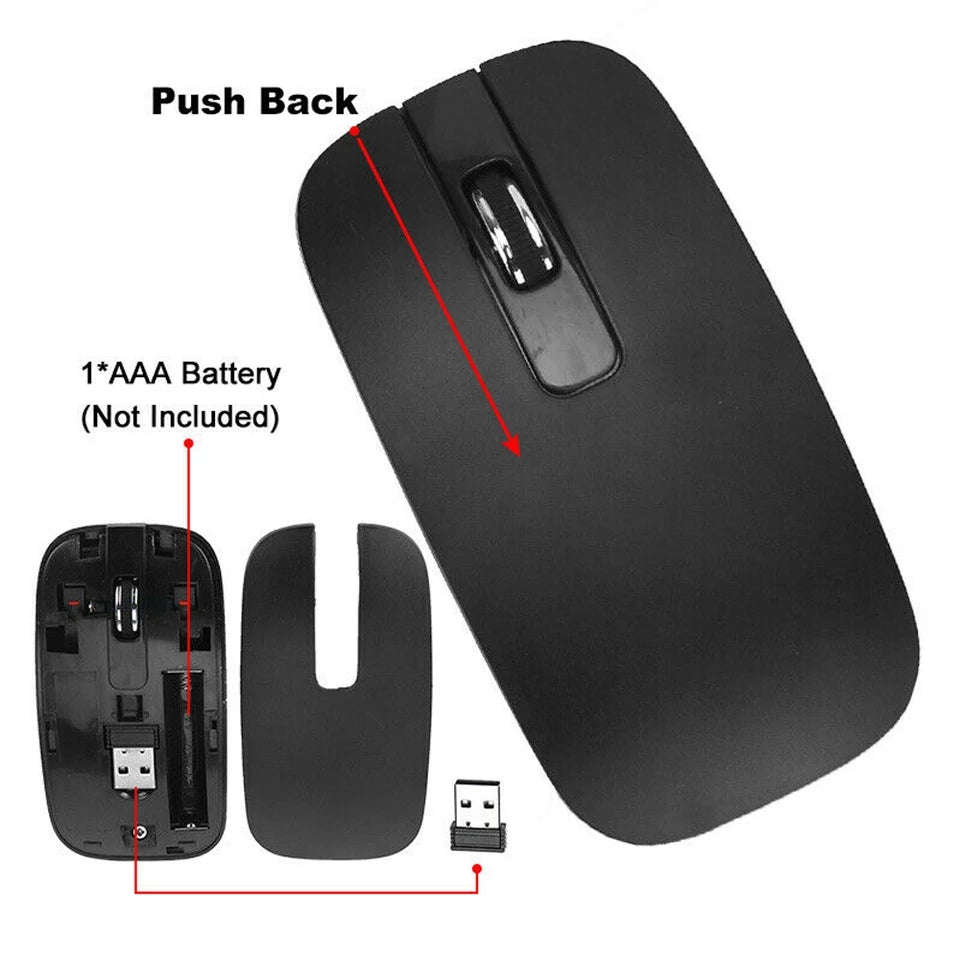 K06 Wireless Keyboard & Mouse 2.4G Ultra Thin