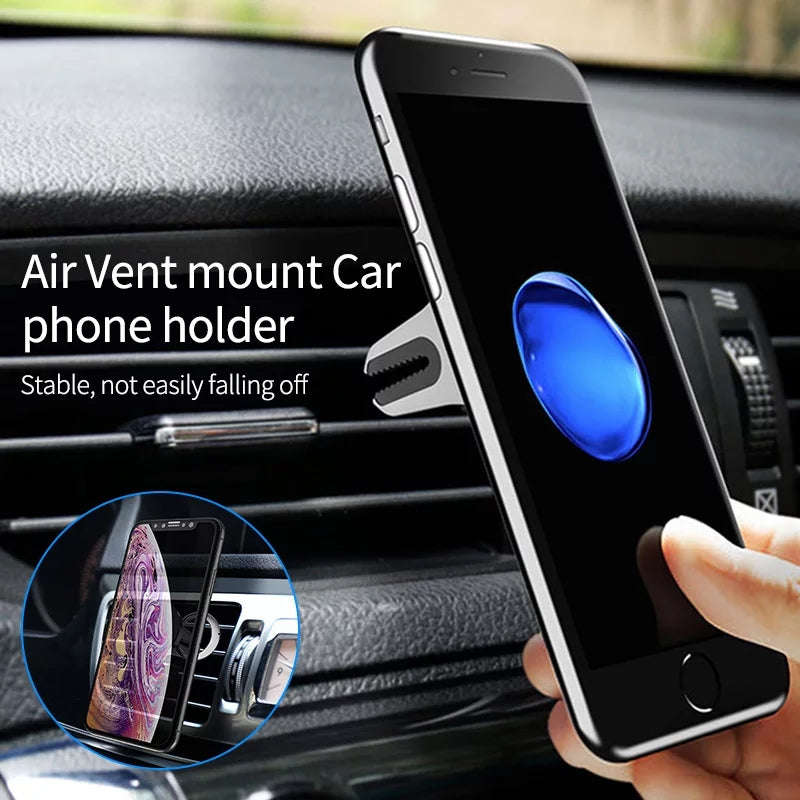 360 Degree Mobile Phone Holder Car Air Vent Grip Mount Stand