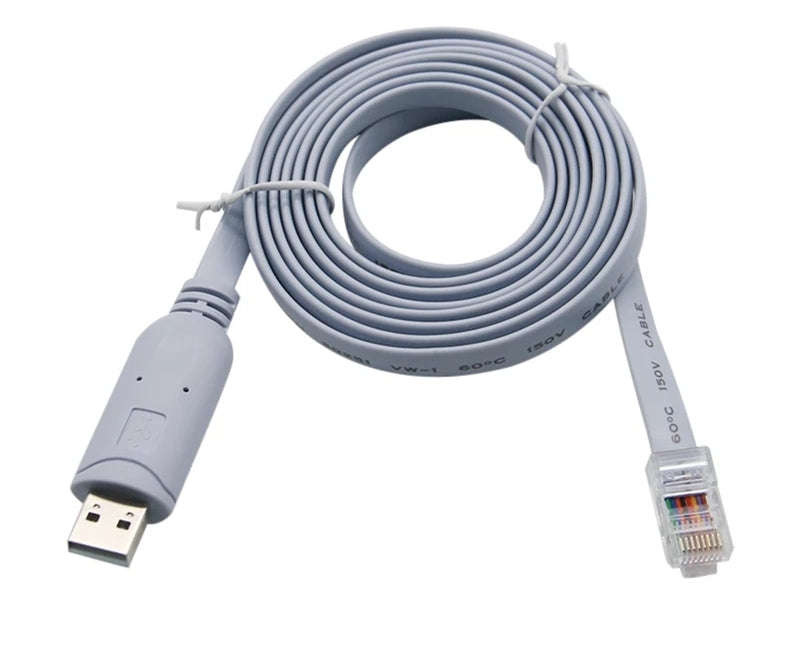 1.8M USB TO RJ45 Console Serial Console Cable Express Network Routers Cable