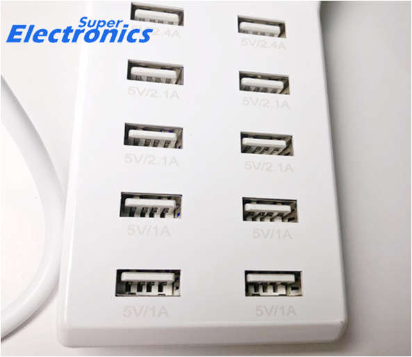 Desktop 10 Port USB Charging Hub