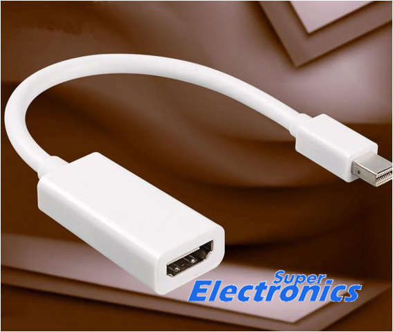 Mini Display Port to HDMI Adapter Black