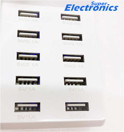 Desktop 10 Port USB Charging Hub