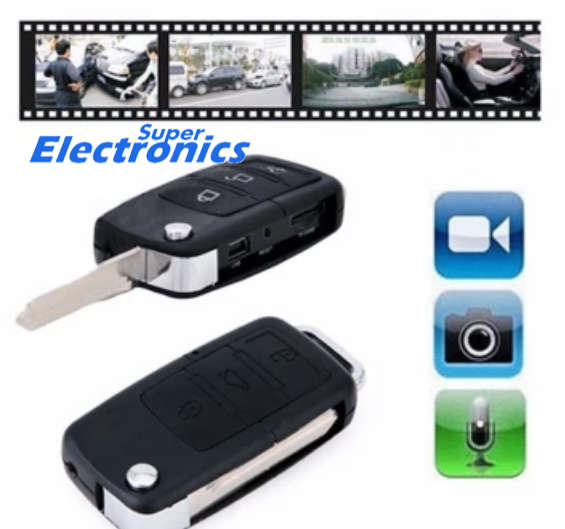 Spy Camera Car Remote Camera & Video Recorder with Motion Detection