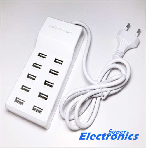Desktop 10 Port USB Charging Hub